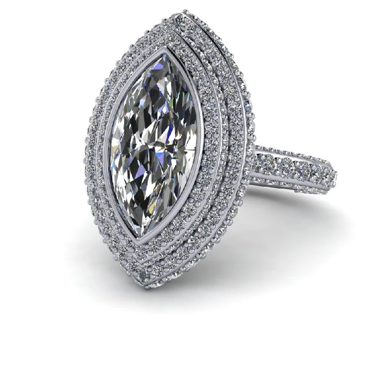 Grace No. 1 Moissanite Ring