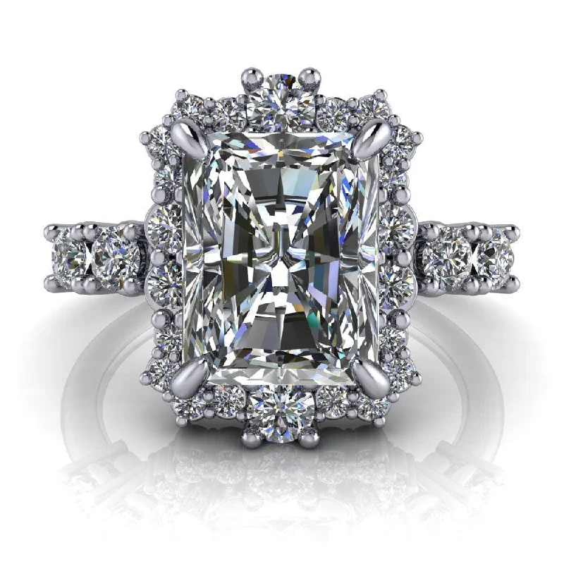 Emma No. 1 Moissanite Ring