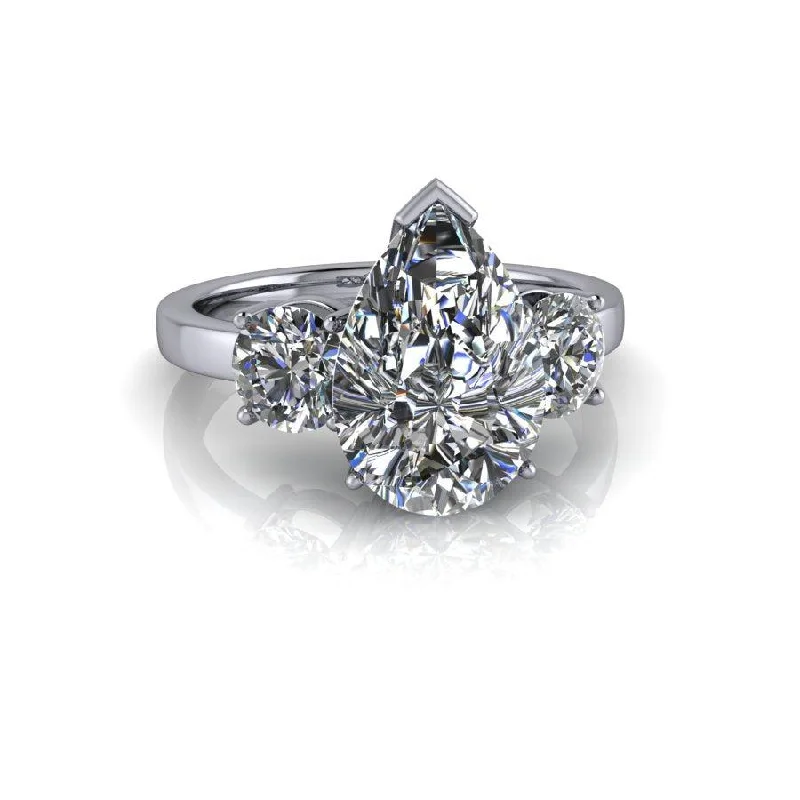 Genevieve No. 1 Moissanite Ring