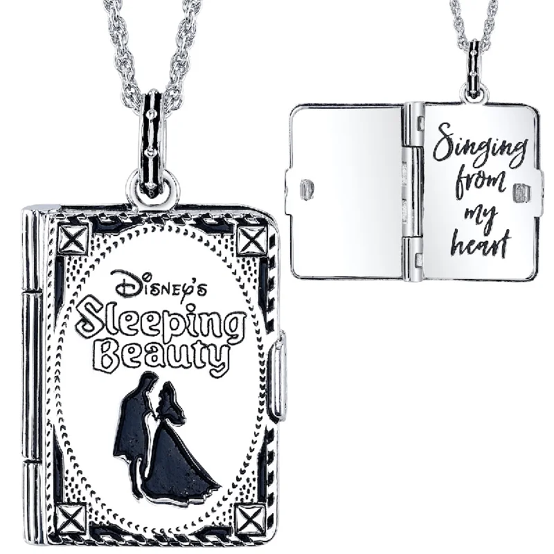 Disney X RockLove SLEEPING BEAUTY Storybook Pendant