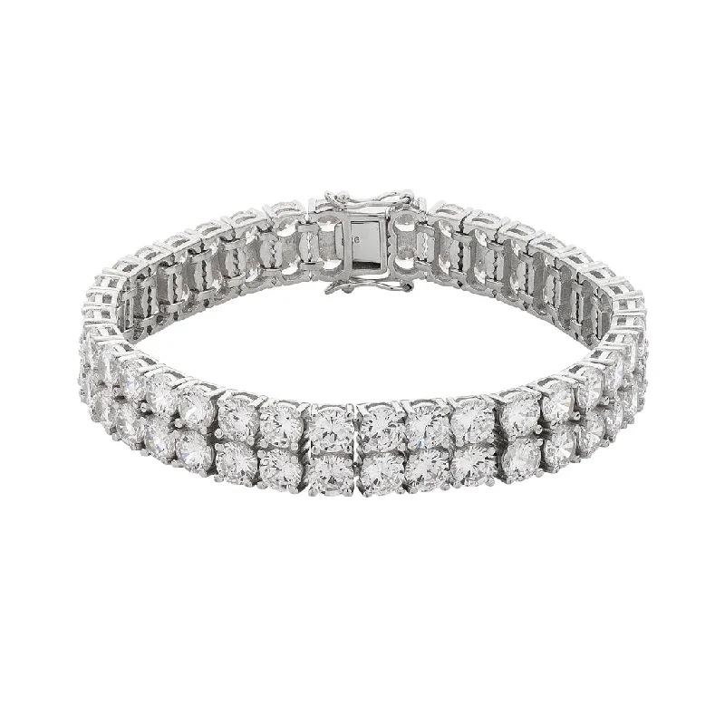 Gina Liano Admire Double Row Tennis Bracelet