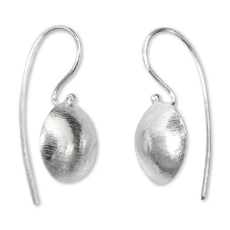 Handmade Sterling Silver 'Gleam' Earrings (Indonesia)