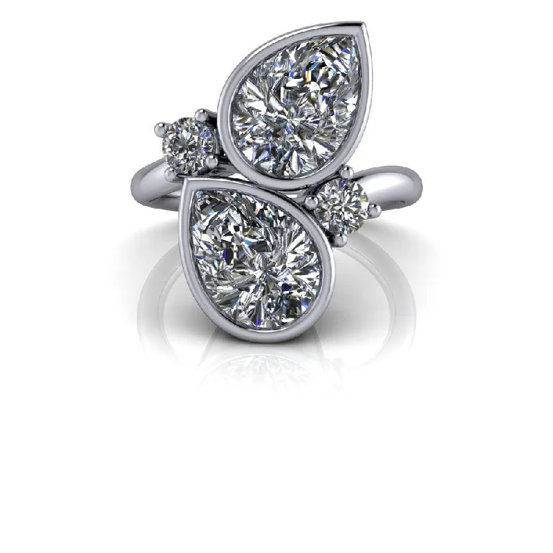 Caroline No. 1 Moissanite Ring