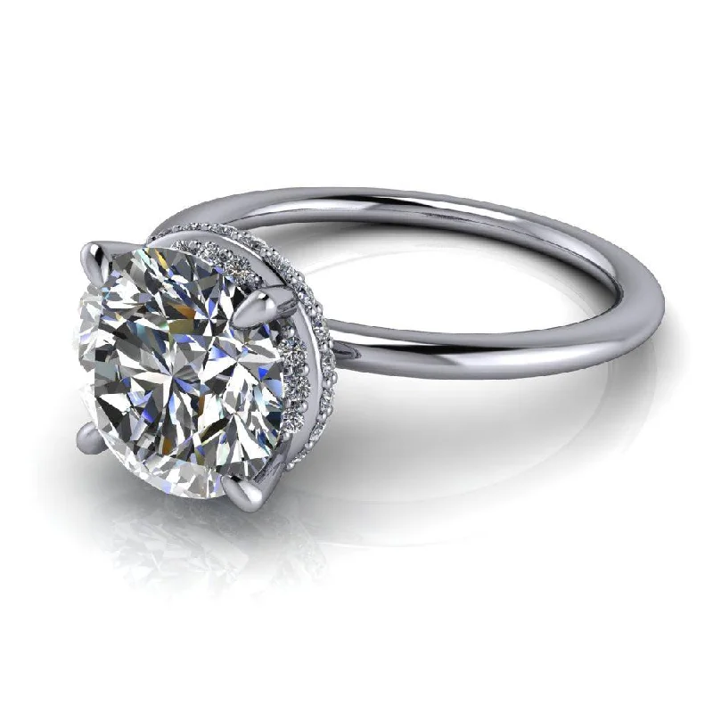 Nina No. 1 Moissanite Ring