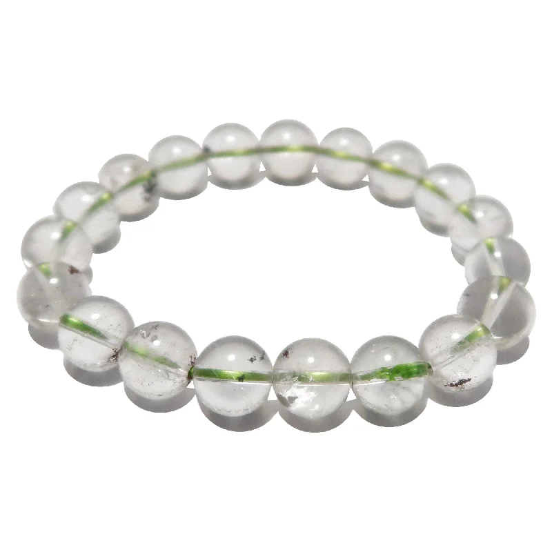 Clear Quartz Bracelet Chlorite Phantom Whisper