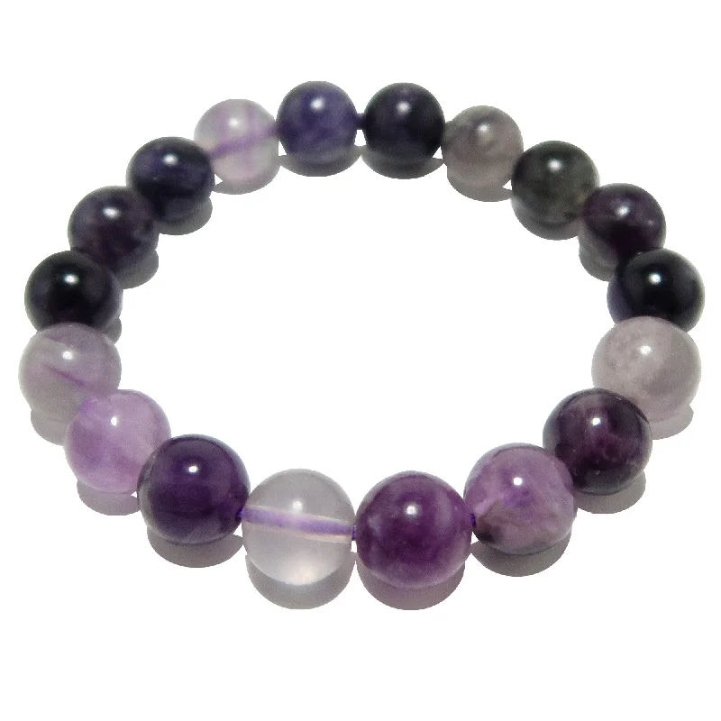 Fluorite Bracelet Purple President Crystal