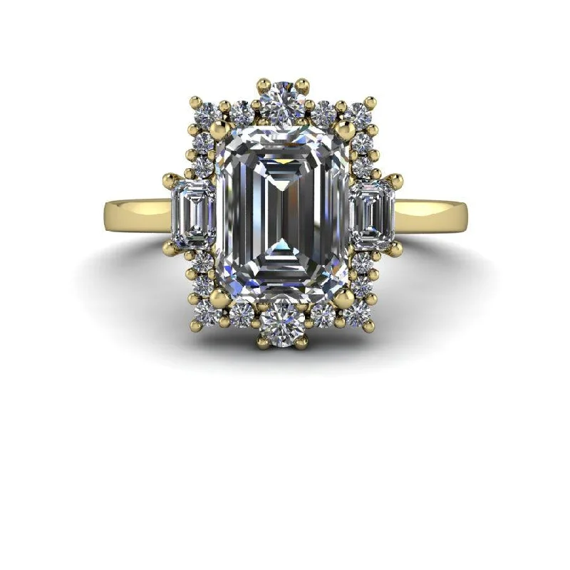 Olivia No. 1 Moissanite Ring