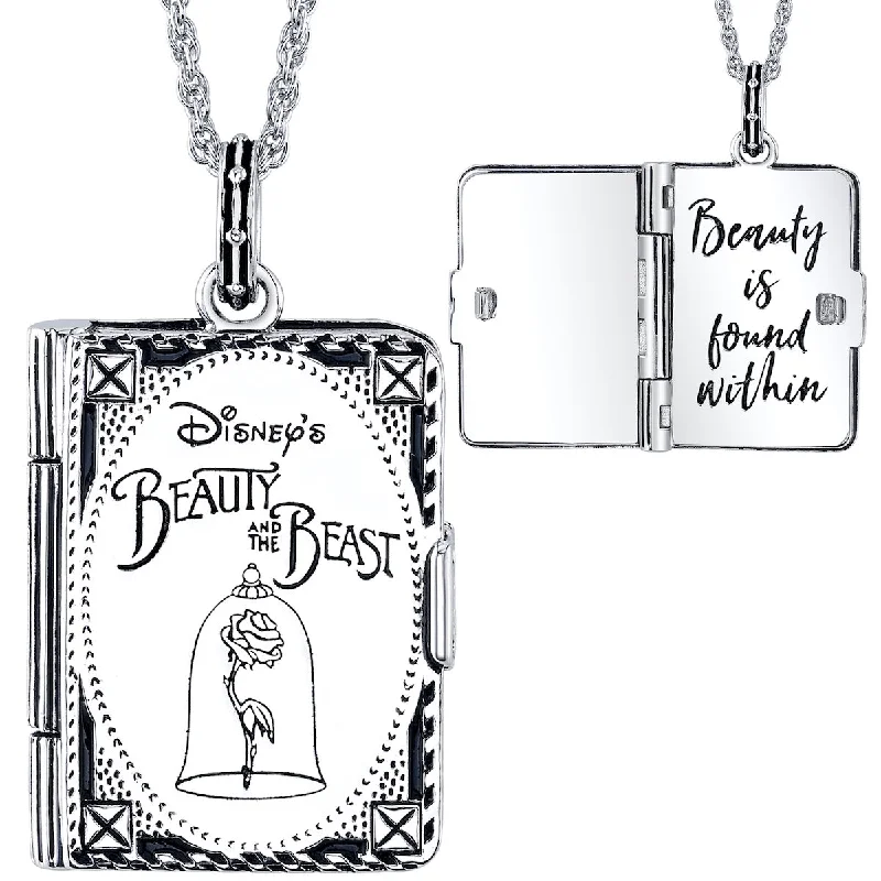 Disney X RockLove BEAUTY AND THE BEAST Storybook Pendant