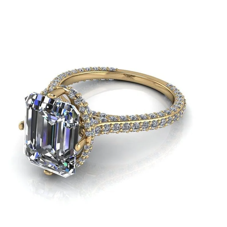 Sky No. 6 Moissanite Ring