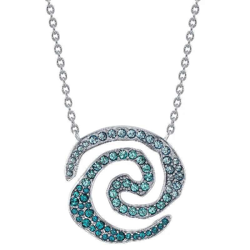 Disney X RockLove MOANA Crystal Wave Necklace