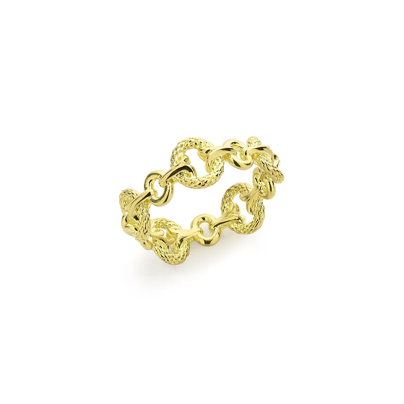 Tuileries Gate Stack Ring - 18K Gold Vermeil