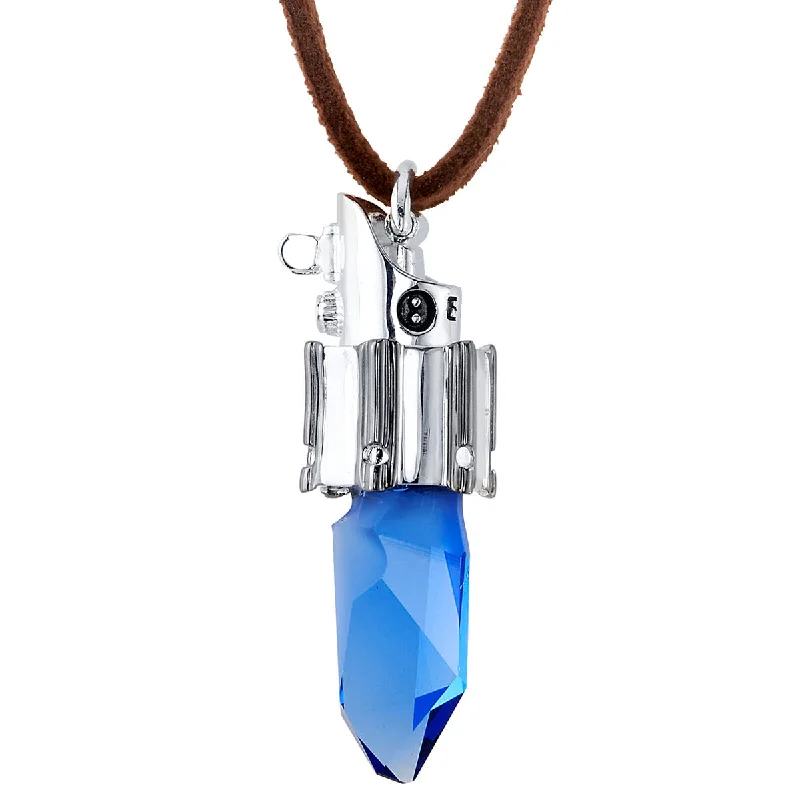 Star Wars X RockLove Skywalker Legacy Kyber Crystal Necklace