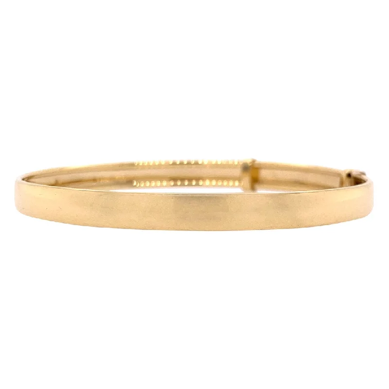 Children's 9ct Yellow Gold Adjustable Bangle