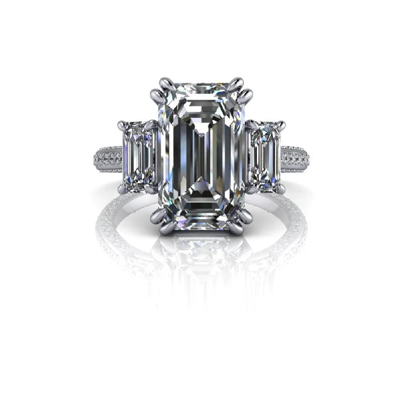 Chase No. 1 Moissanite Ring