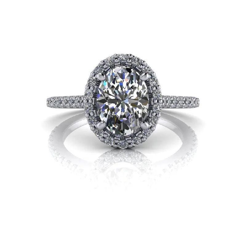 Paula No. 1 Moissanite Ring