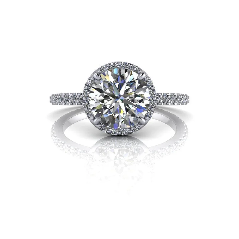 Paris No. 1 Moissanite Ring