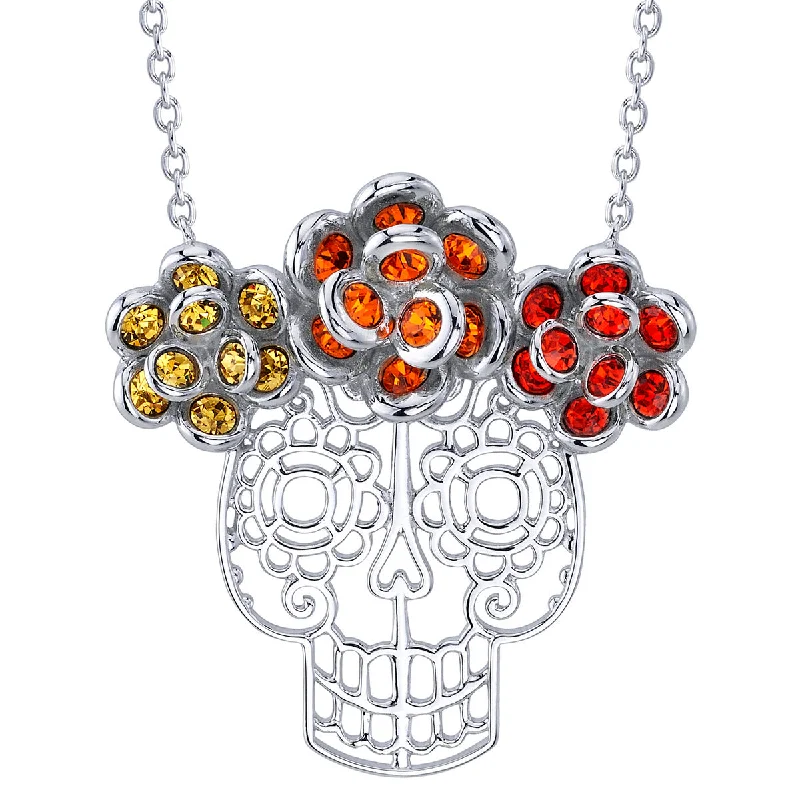 Pixar X RockLove COCO Marigold Sugar Skull Necklace