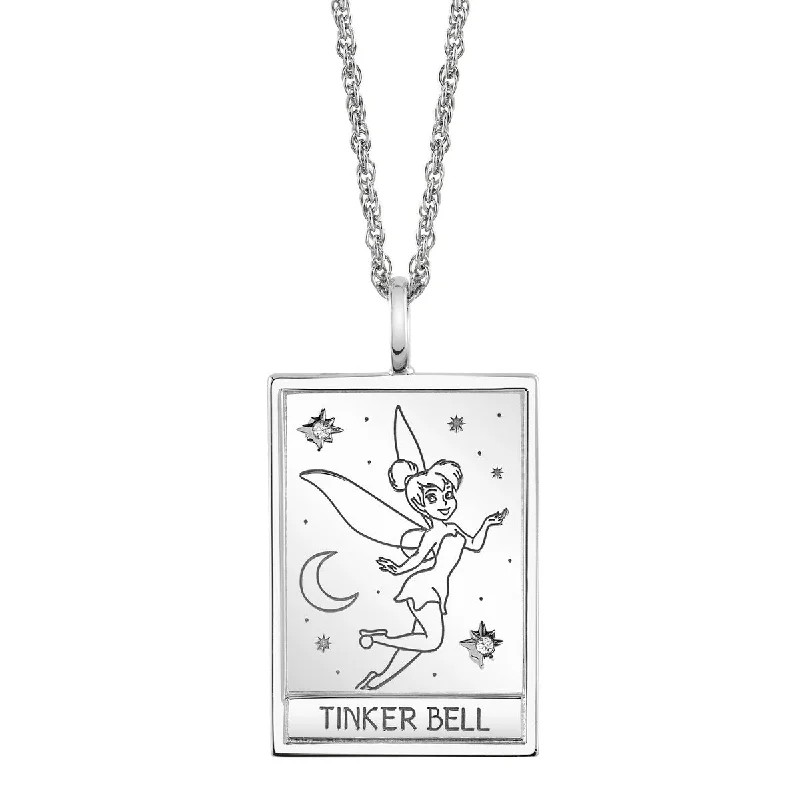 Disney X RockLove PETER PAN Tinker Bell Tablet Necklace